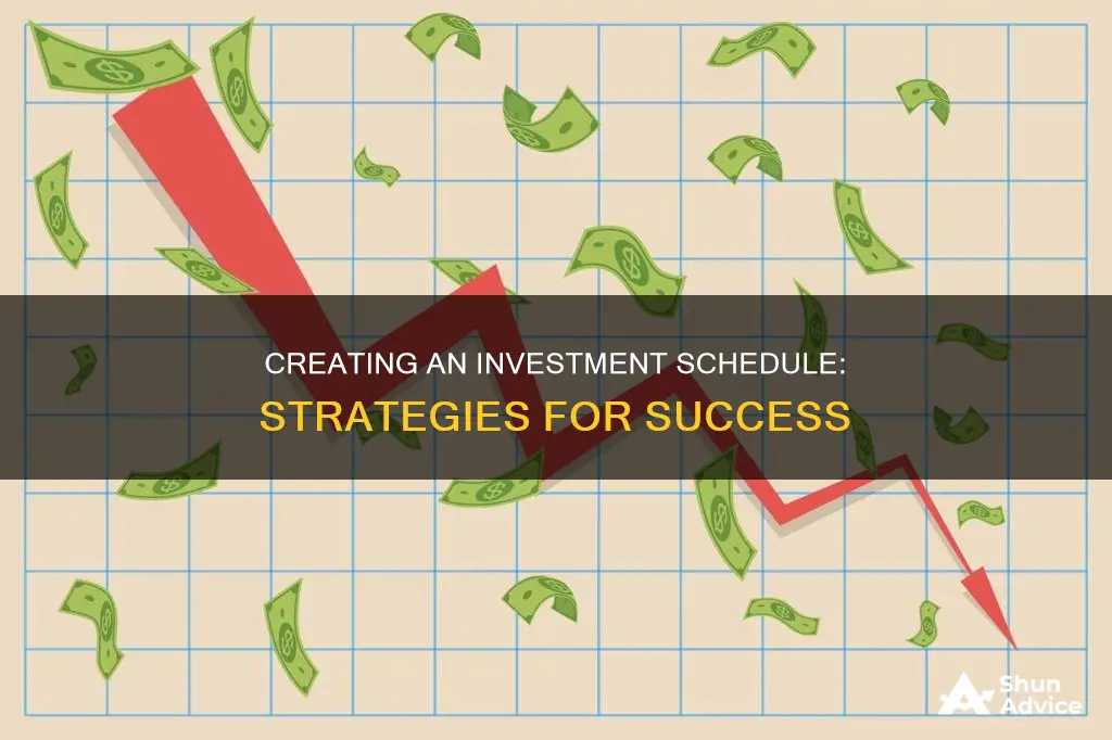 how to make investment opportunity schedule