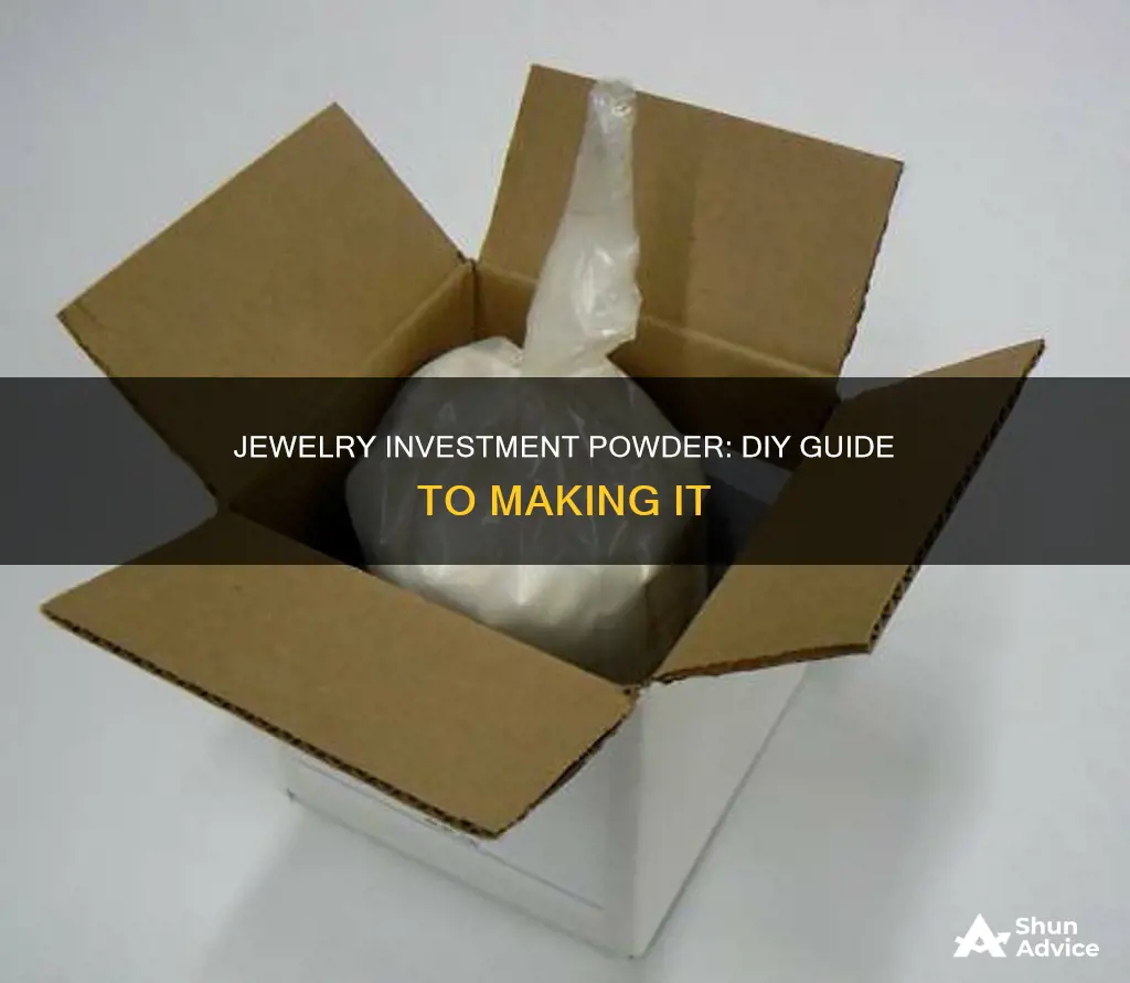 how to make jewelry investment powder