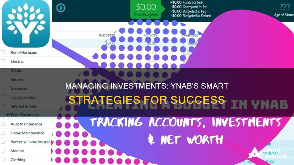 how to manage investments in ynab