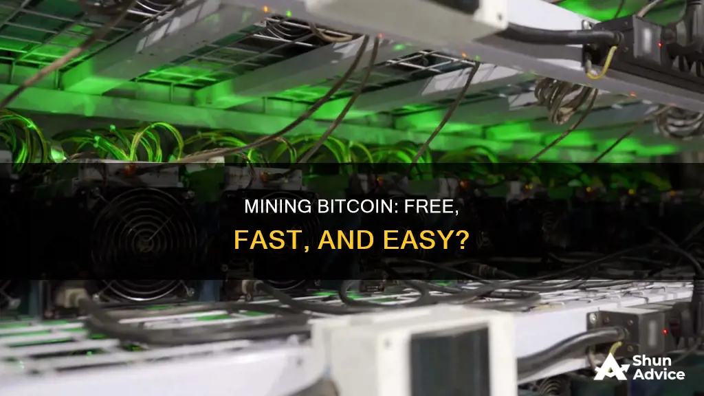 how to mine 1 bitcoin in 10 minutes without investment