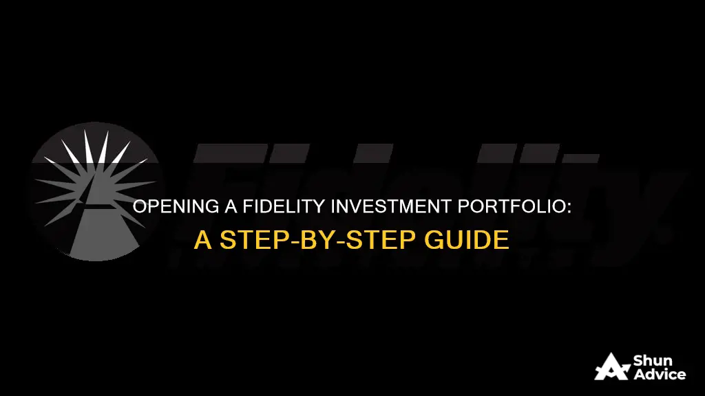 how to open a regular fidelity investment portfolio