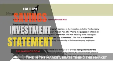 Unlocking Your Savings: Reading Investment Statements