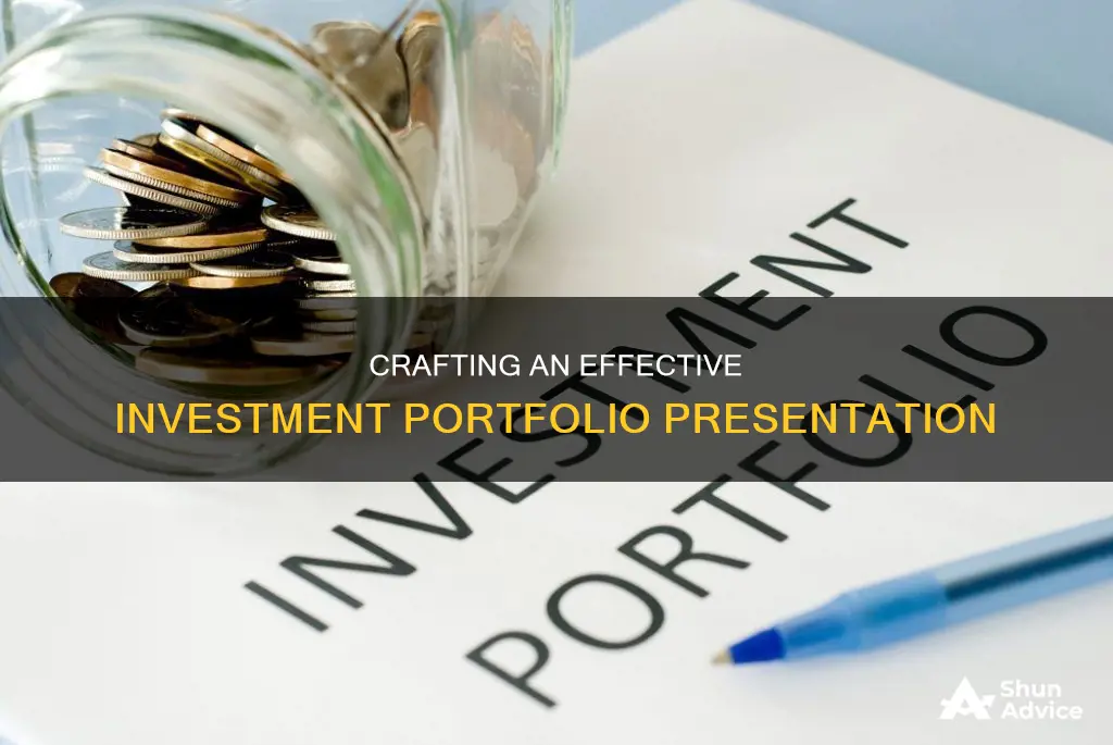 how to present a investment portfolio presentation