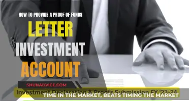 Proof of Funds: Investment Account Letter Requirements