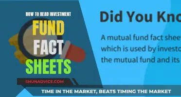 Understanding Investment Fund Fact Sheets: A Beginner's Guide