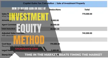 Recording Gains: Equity Method for Investment Sales