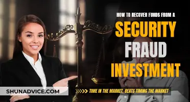 Recovering from Security Fraud: Getting Your Money Back