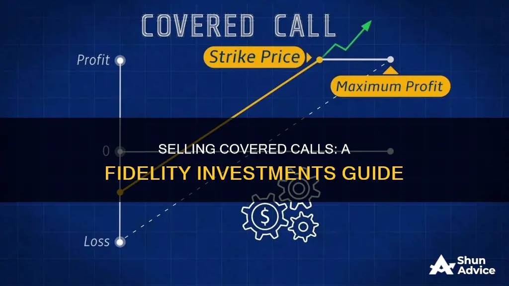 how to sell covered calls fidelity investments