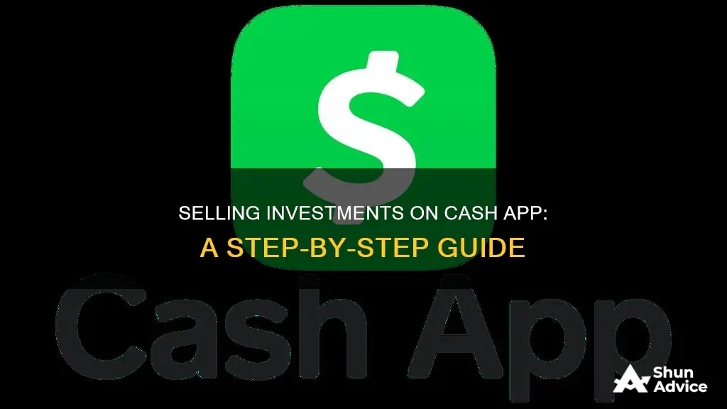 how to sell investments on cash app