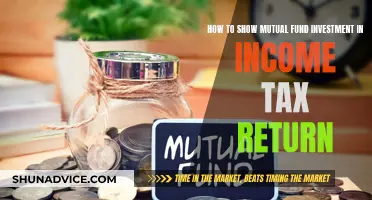 Reporting Mutual Fund Investments on Tax Returns