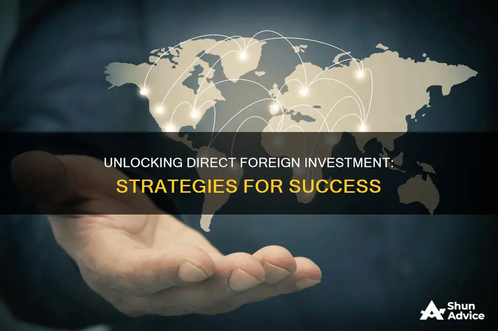 how to solve for direct foreign investment