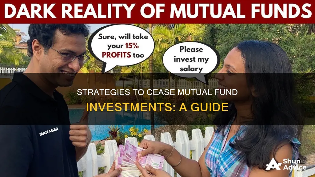 how to stop investment in mutual fund