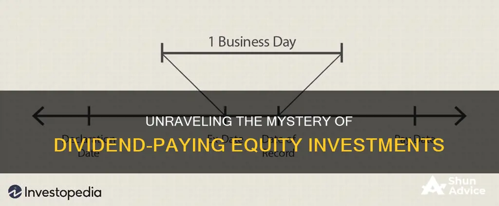 how to tell if equity investees investments paid dividends