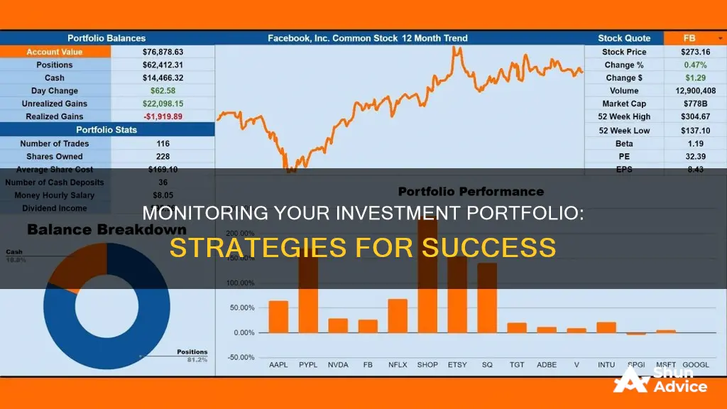 how to track the performance of your investment portfolio