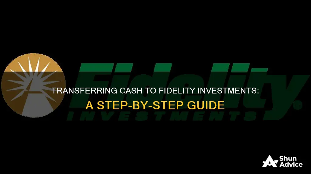 how to transfer from cash to investments in fidelity