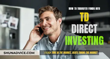 Transferring Funds: TD Direct Investing Simplified