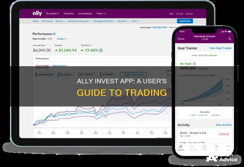 how to use ally invest app