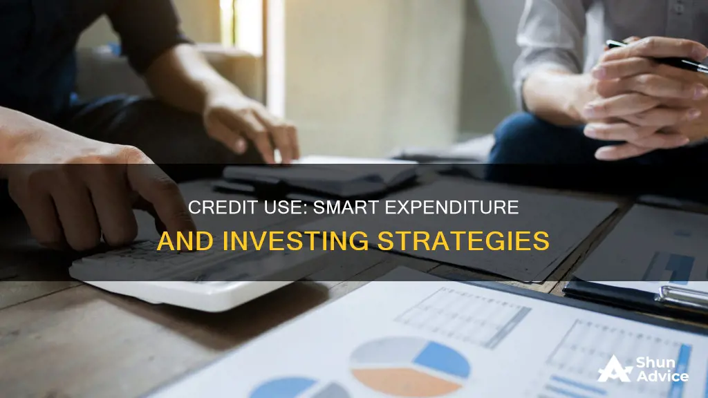 how to use credit responsibly for expenditure and investing