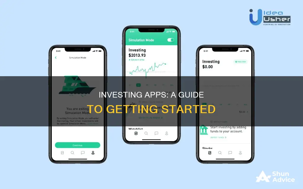 how to use investing app