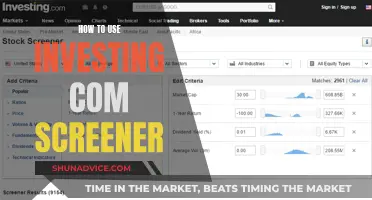 Using Investing.com's Screener: A Step-by-Step Guide to Stock Screening