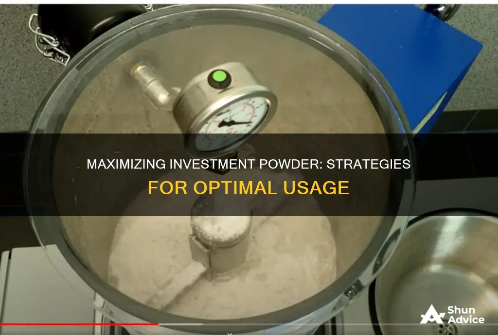 how to use investment powder