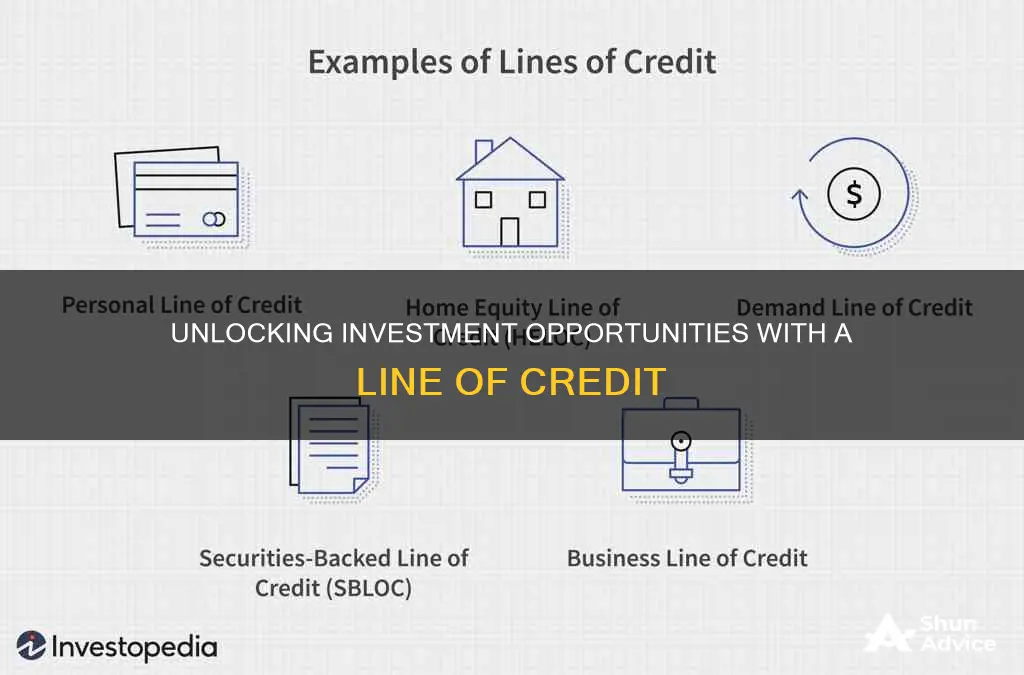 how to use line of credit to invest