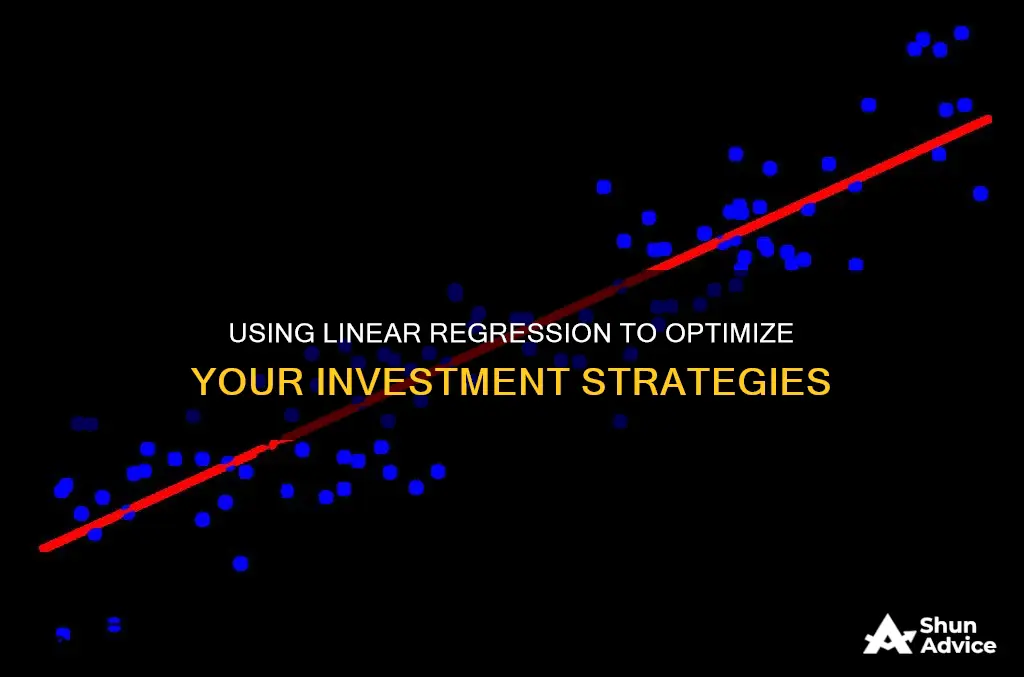 how to use linear regression in investments