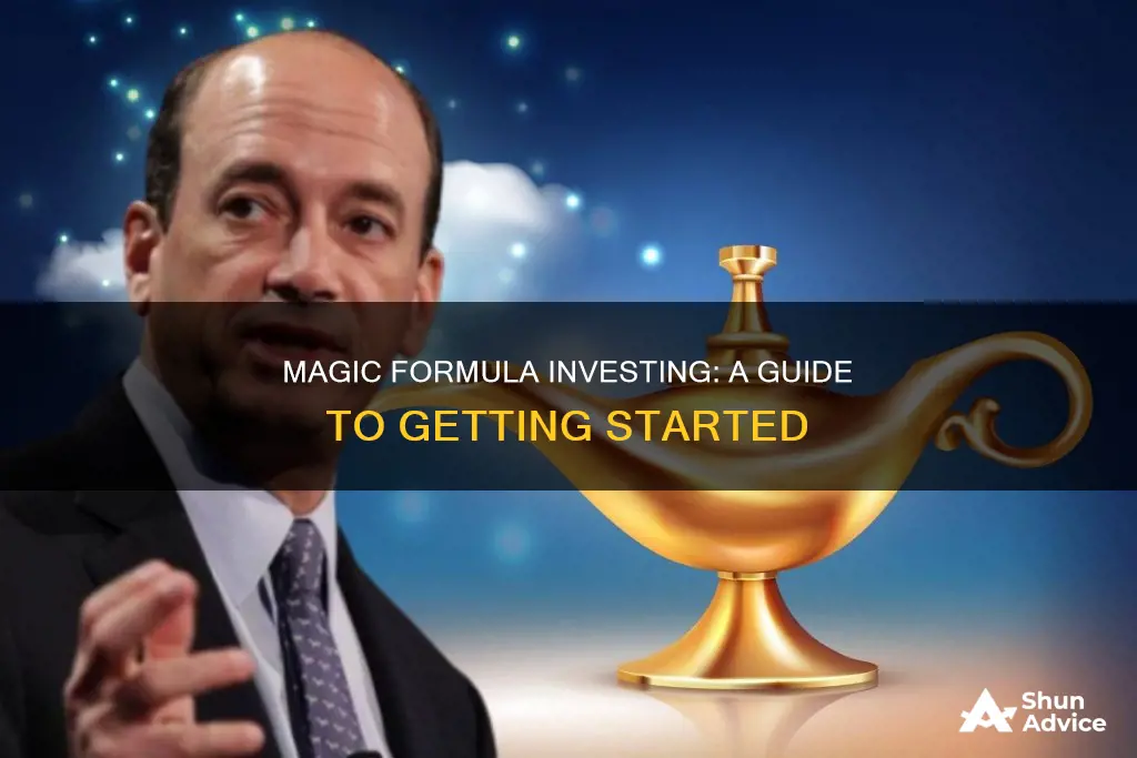 how to use magic formula investing