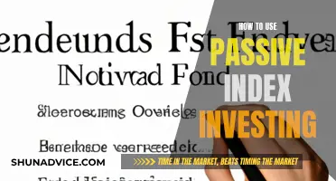 Passive Index Investing: A Guide to Getting Started