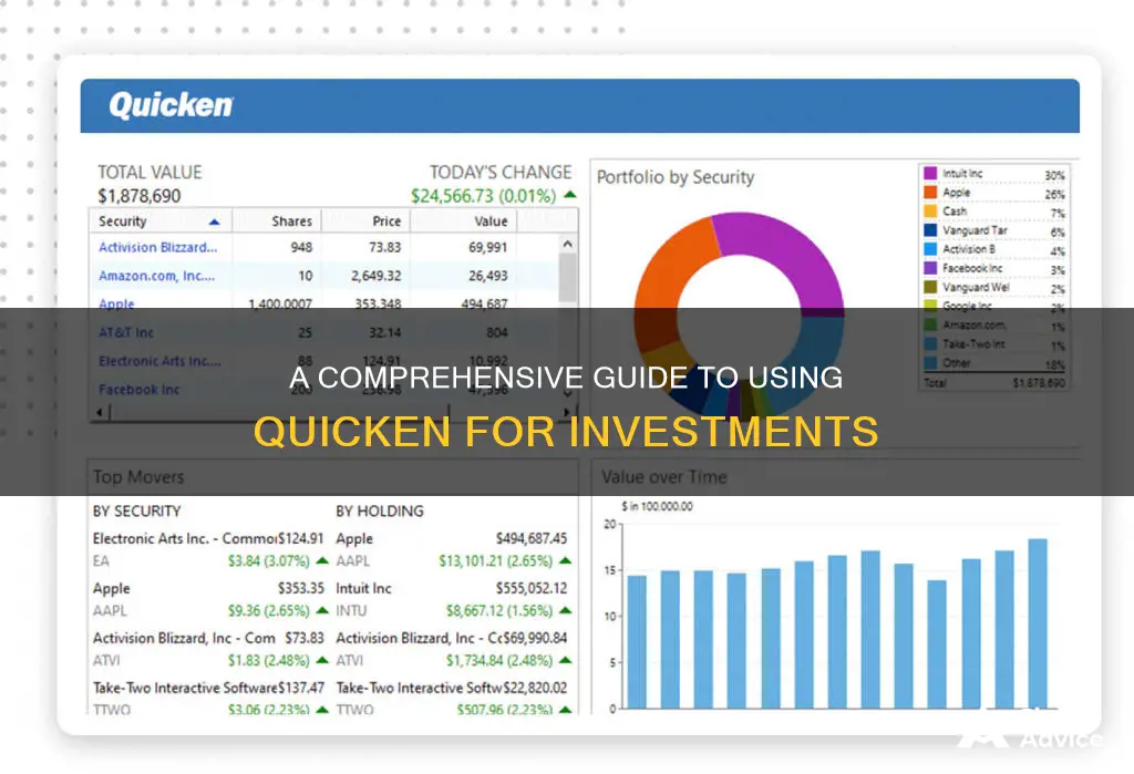 how to use quicken for investments