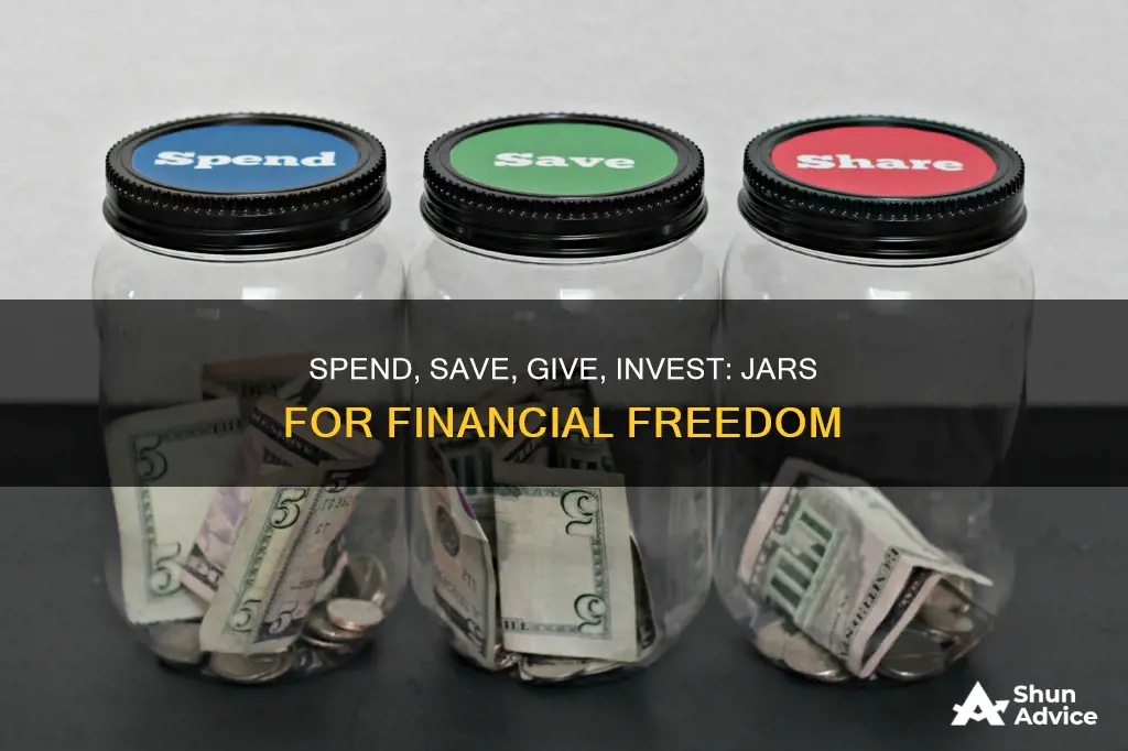 how to use spend save give invest jars