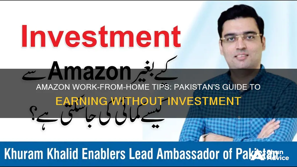 how to work on amazon in pakistan without investment