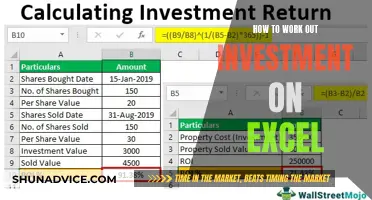 Excel Investment Calculator: A Guide to Financial Analysis