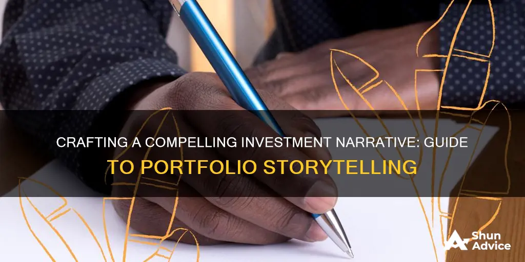 how to write a narrative on an investments portfolio