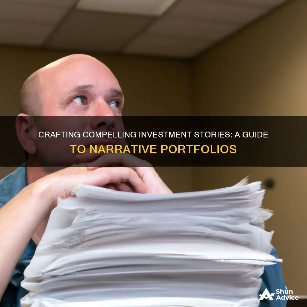 how to write a narrtive on an investments portfolio