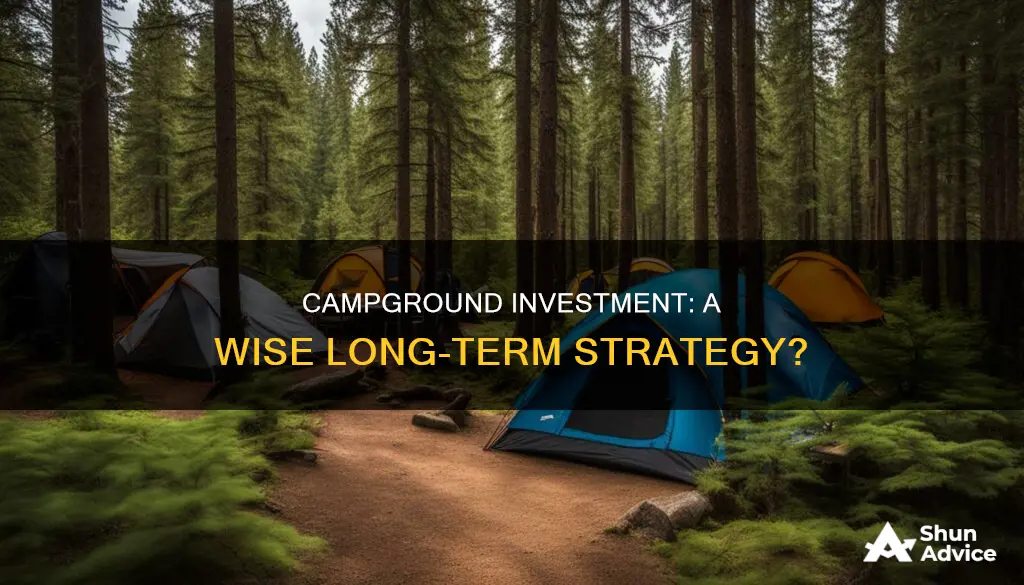 is a campground a long term investment