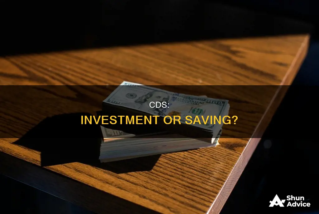 is a cd an investment or saving