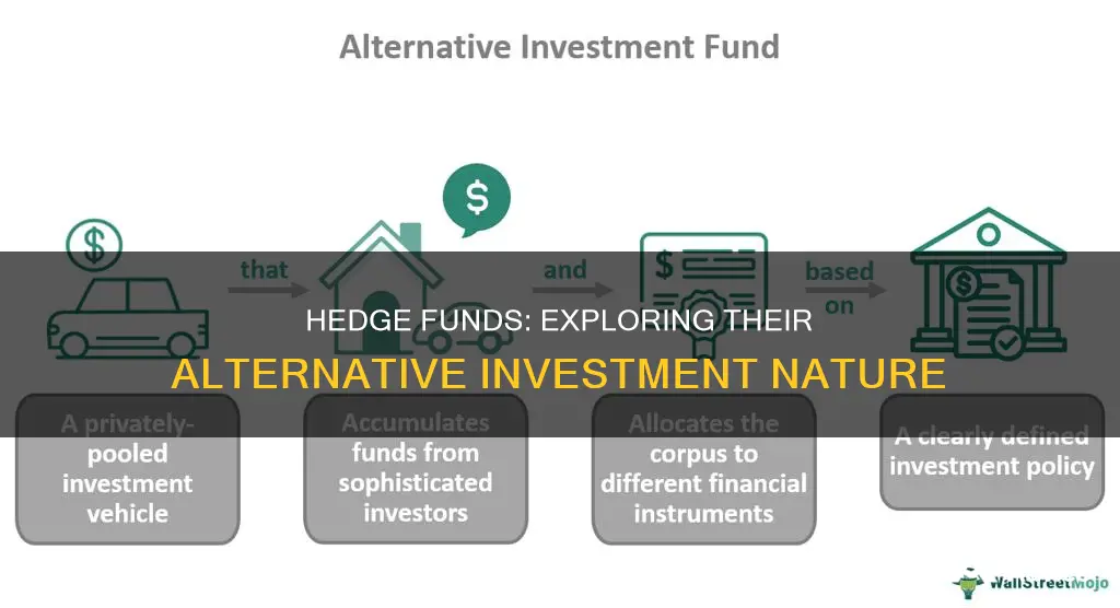 is a hedge fund an alternative investment