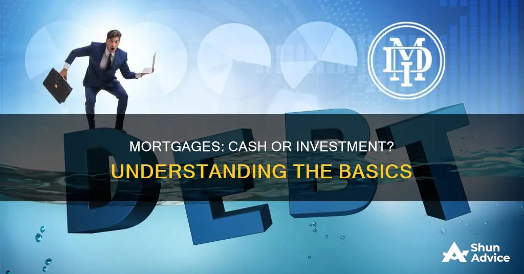 is a mortgage considered cash from investing