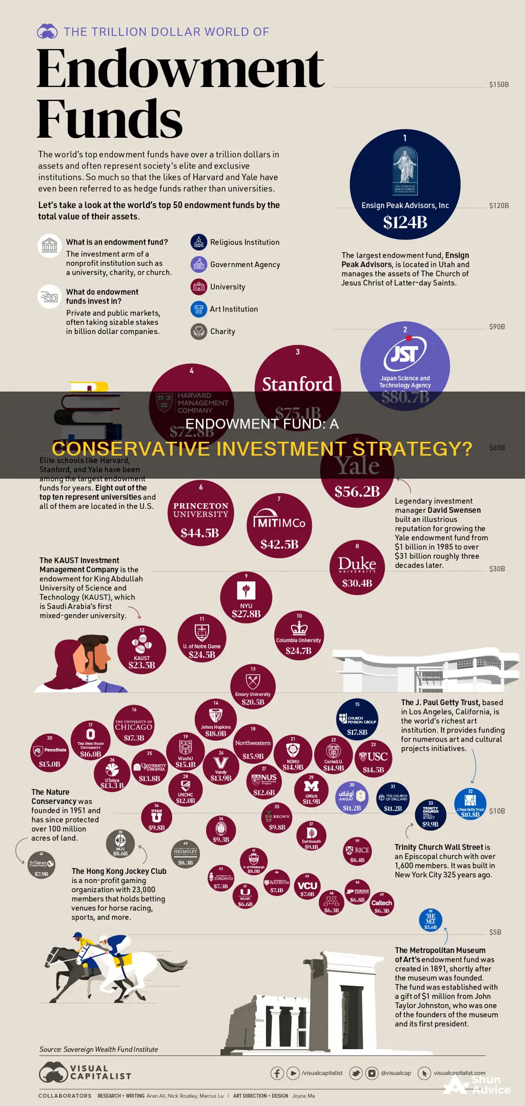 is an endowment fund more conservative investing