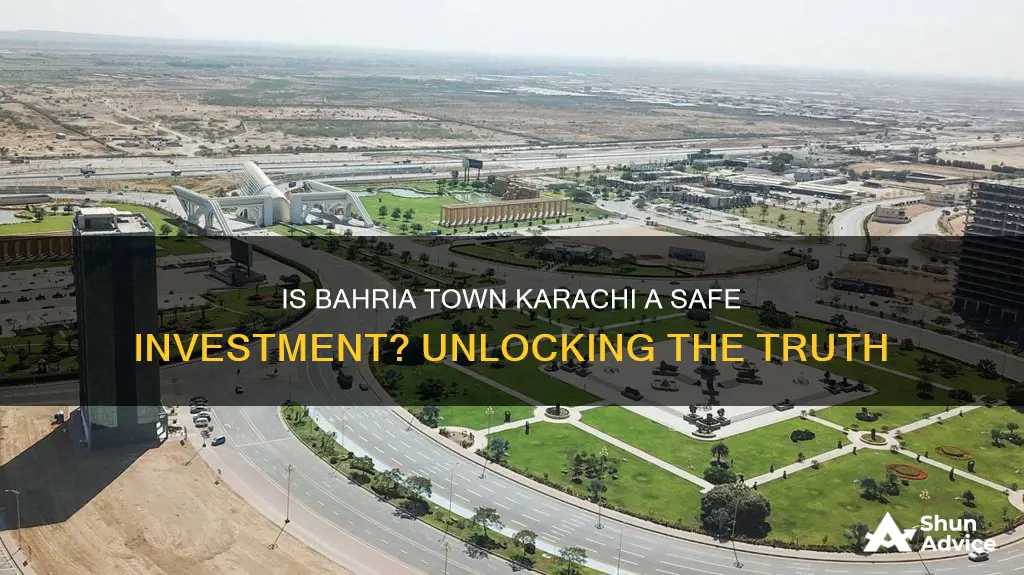 is bahria town karachi a safe investment