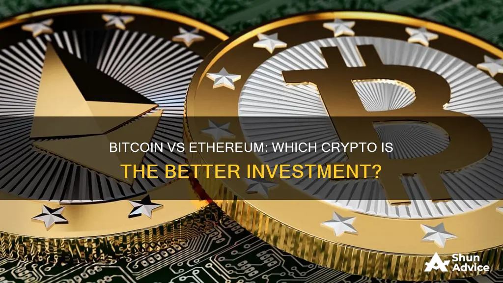 is bitcoin a better investment than ethereum