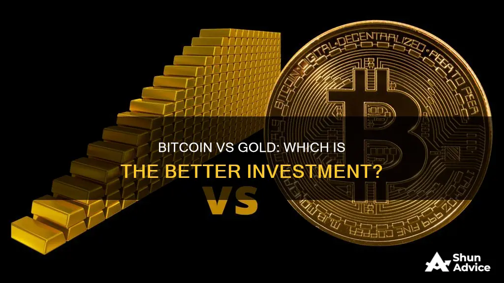 is bitcoin a better investment than gold