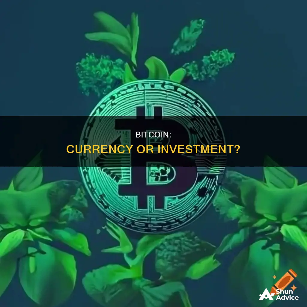 is bitcoin a currency or an investment