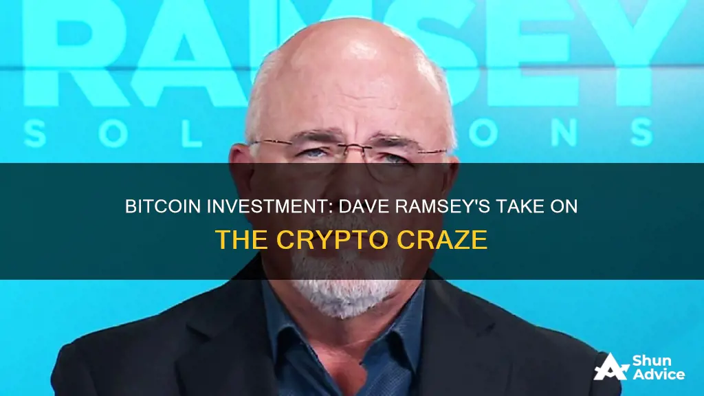 is bitcoin a good investment dave ramsey