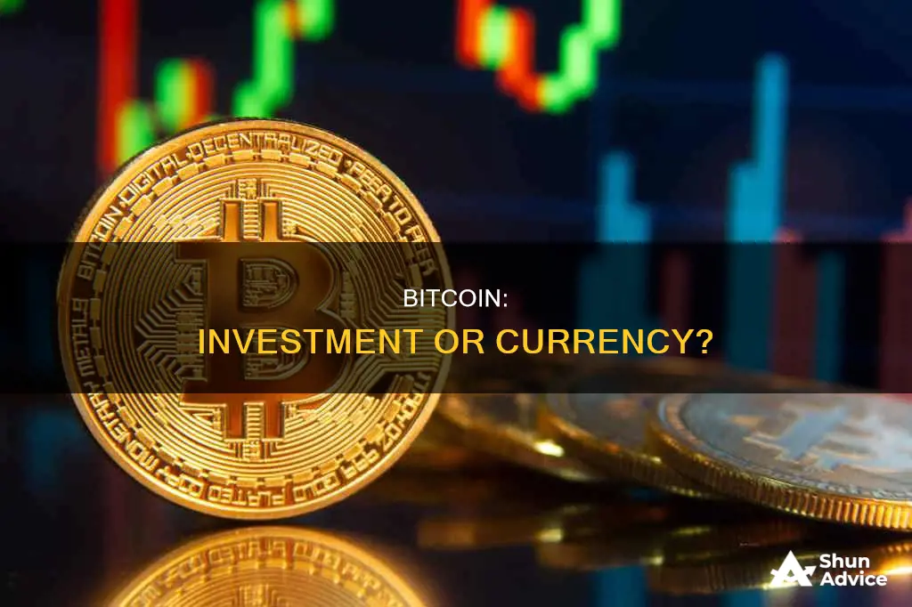 is bitcoin an investment or cuurency