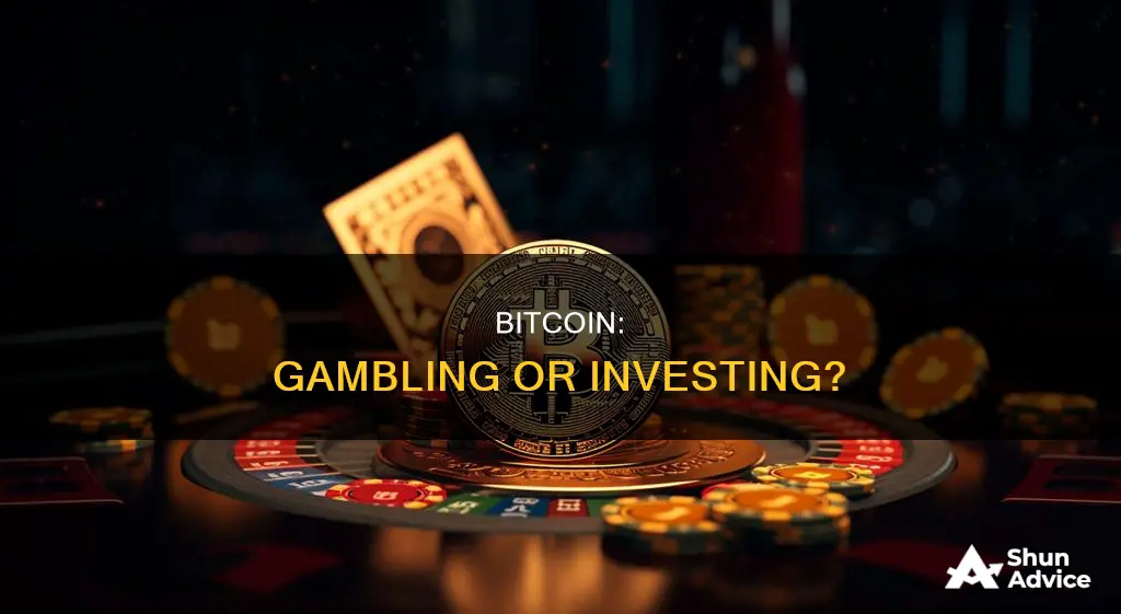 is bitcoin gambling or investing