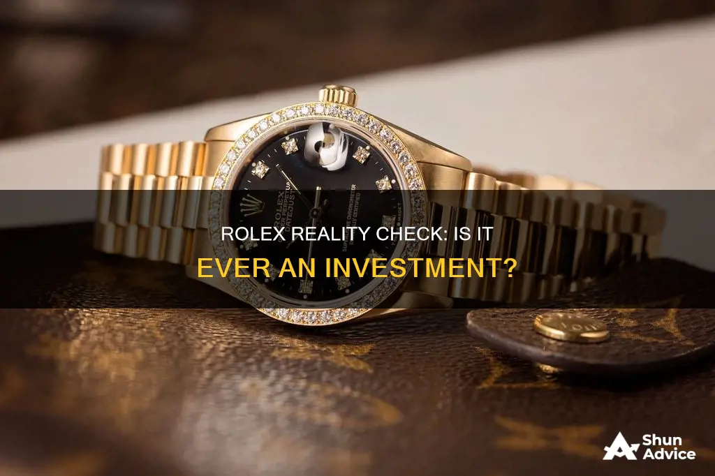 is buying a rolex an investment