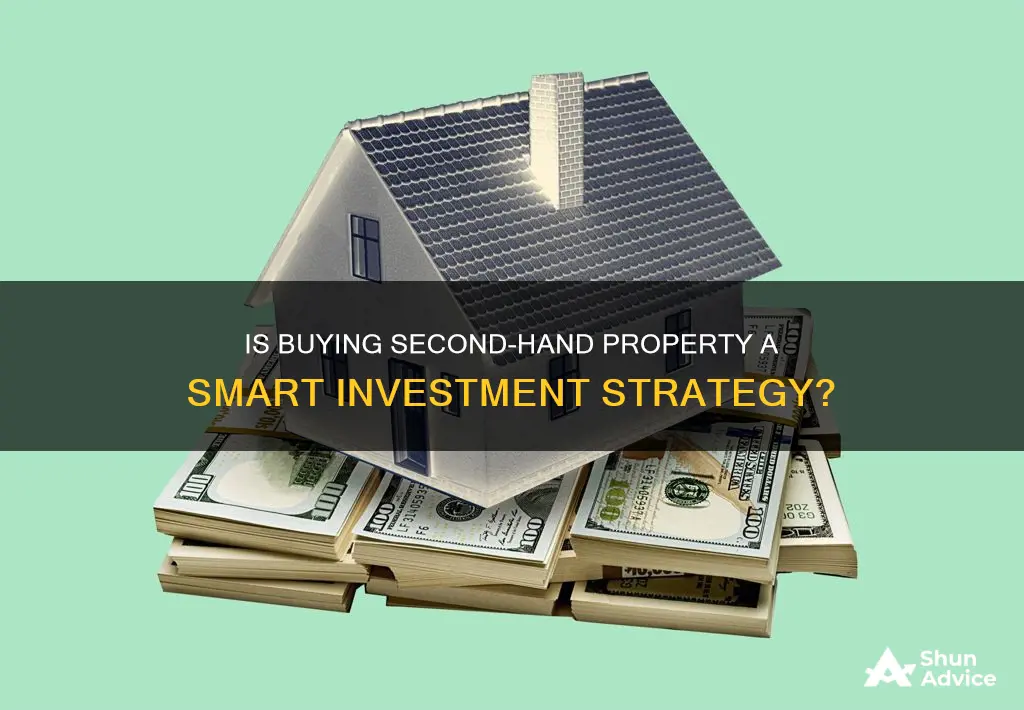 is buying a used home part of investment in gdp