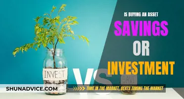 Savings or Investment: Understanding the Difference When Buying an Asset